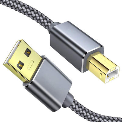 USB 2.0 Printer Cable-6.6FT