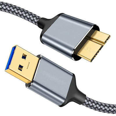 USB 3.0 A to Micro B Cable-6.6FT